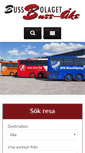 Mobile Screenshot of bussake.se